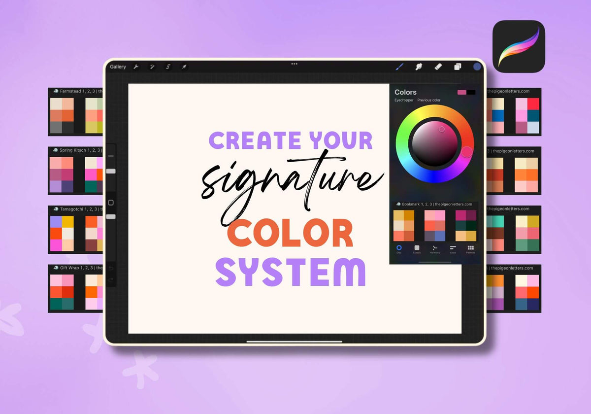 Procreate Palette Builder: Create Your Signature Color System Class