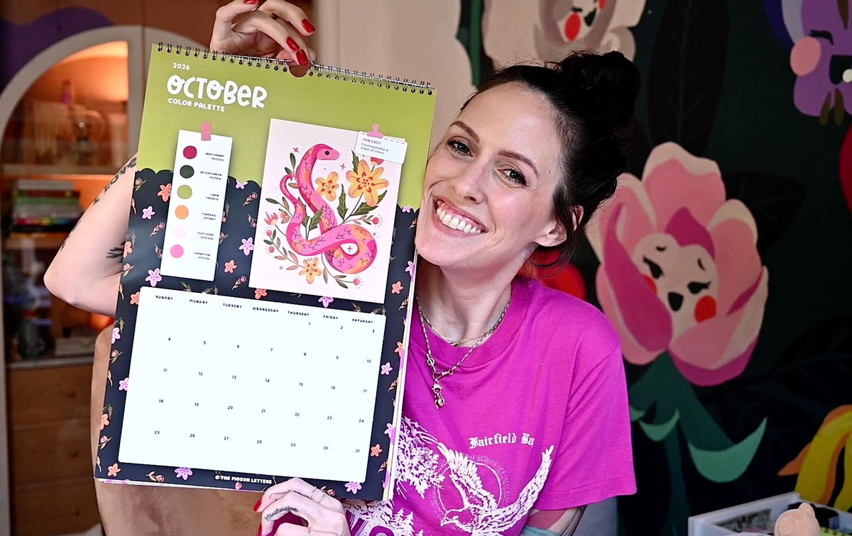 3 DIY Art Calendar Ideas + How to Print Your Own
