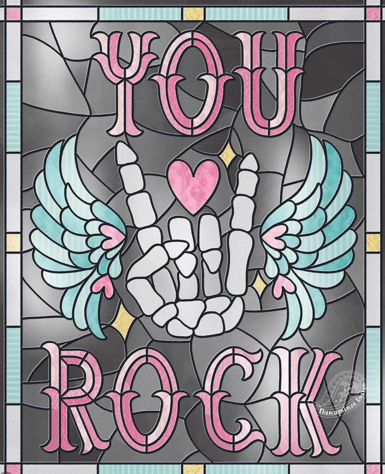 stained glass procreate tutorial