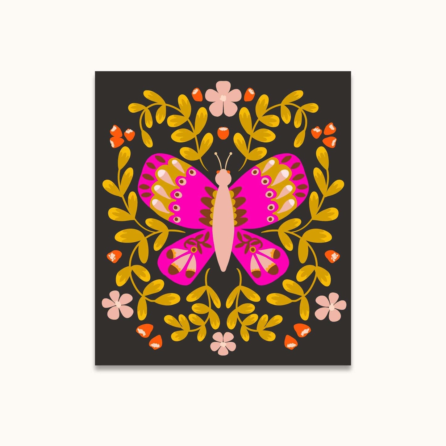 butterfly art print