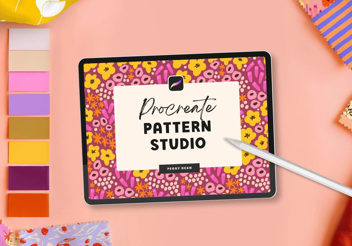 how to make patterns repeat in procreate