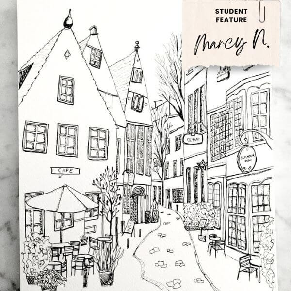 urban sketching tutorial